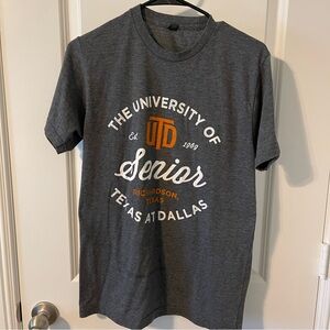UT Dallas Senior t shirt (unisex)